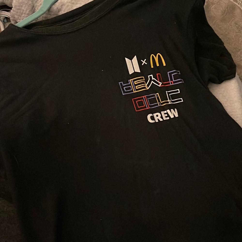 BTS Mcdonald’s Crew Shirt